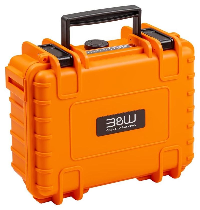 Walizka B&W Cases Type 500 do DJI Osmo Pocket 3 Creator Combo pomarańczowy