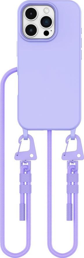 Etui typu plecki Tech-Protect Magnecklace MagSafe do iPhone 16 Pro lawendowy