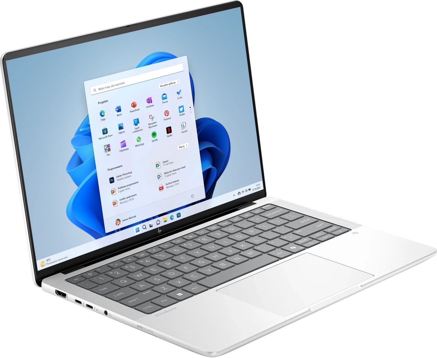 HP EliteBook X G1a 14 - Ryzen AI 7 PRO 360 | 14''-WUXGA | 32GB | 1TB | Win11Pro | Srebrny