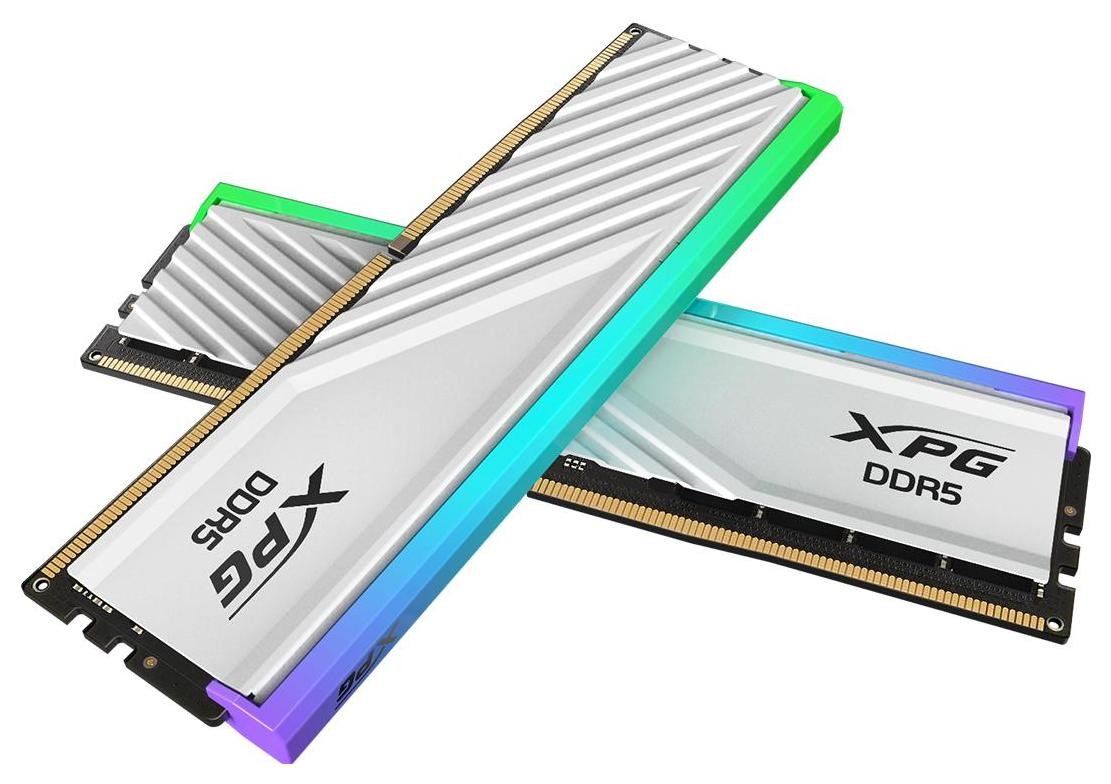 Adata XPG LancerBlade RGB 32GB [2x16GB 6400MHz DDR5 CL32 DIMM] biała