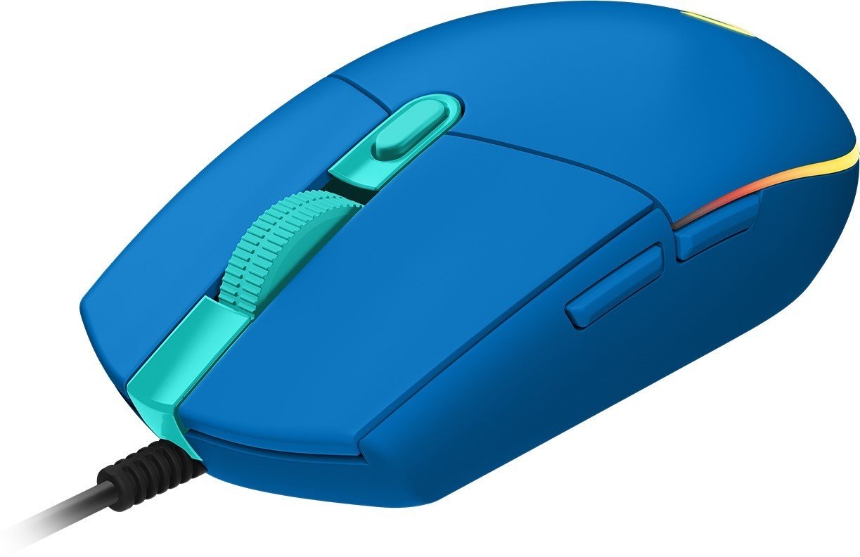 Logitech G102 Lightsync Niebieska