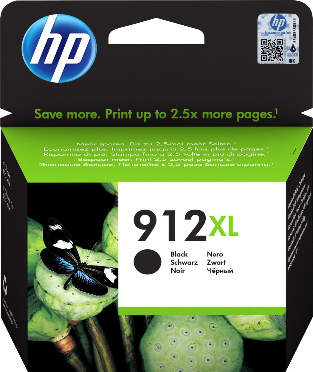 Oryginał HP 912 XL czarny 3YL84AE instant ink