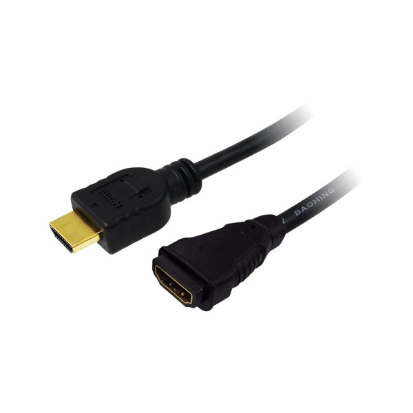 LogiLink HDMI (1.4) M/F 5.0m