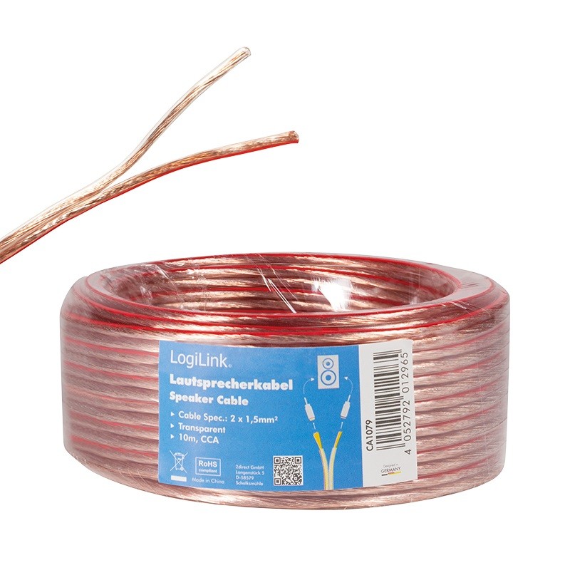LogiLink audio 10.0m 48x0.20mm