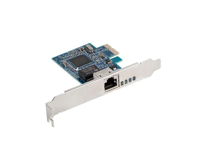 Lanberg karta sieciowa PCI Express X1 1x RJ45 1Gb BROADCOM śledź low profile