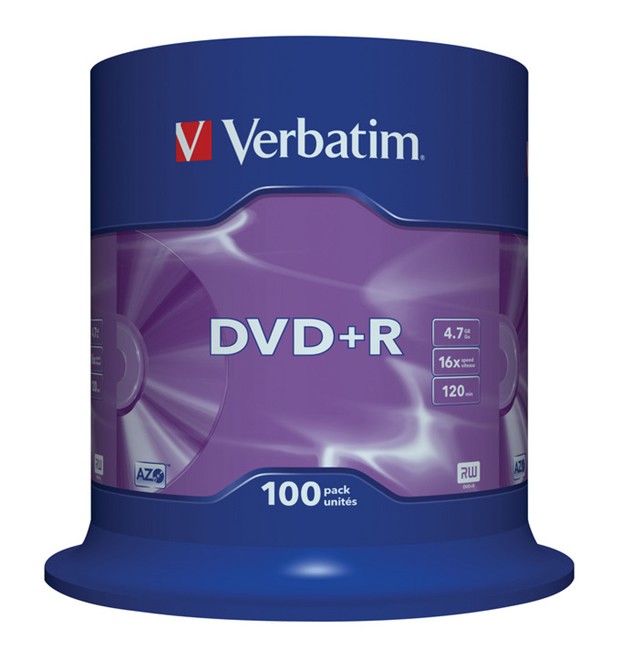 Płyta DVD+R Verbatim 100 szt