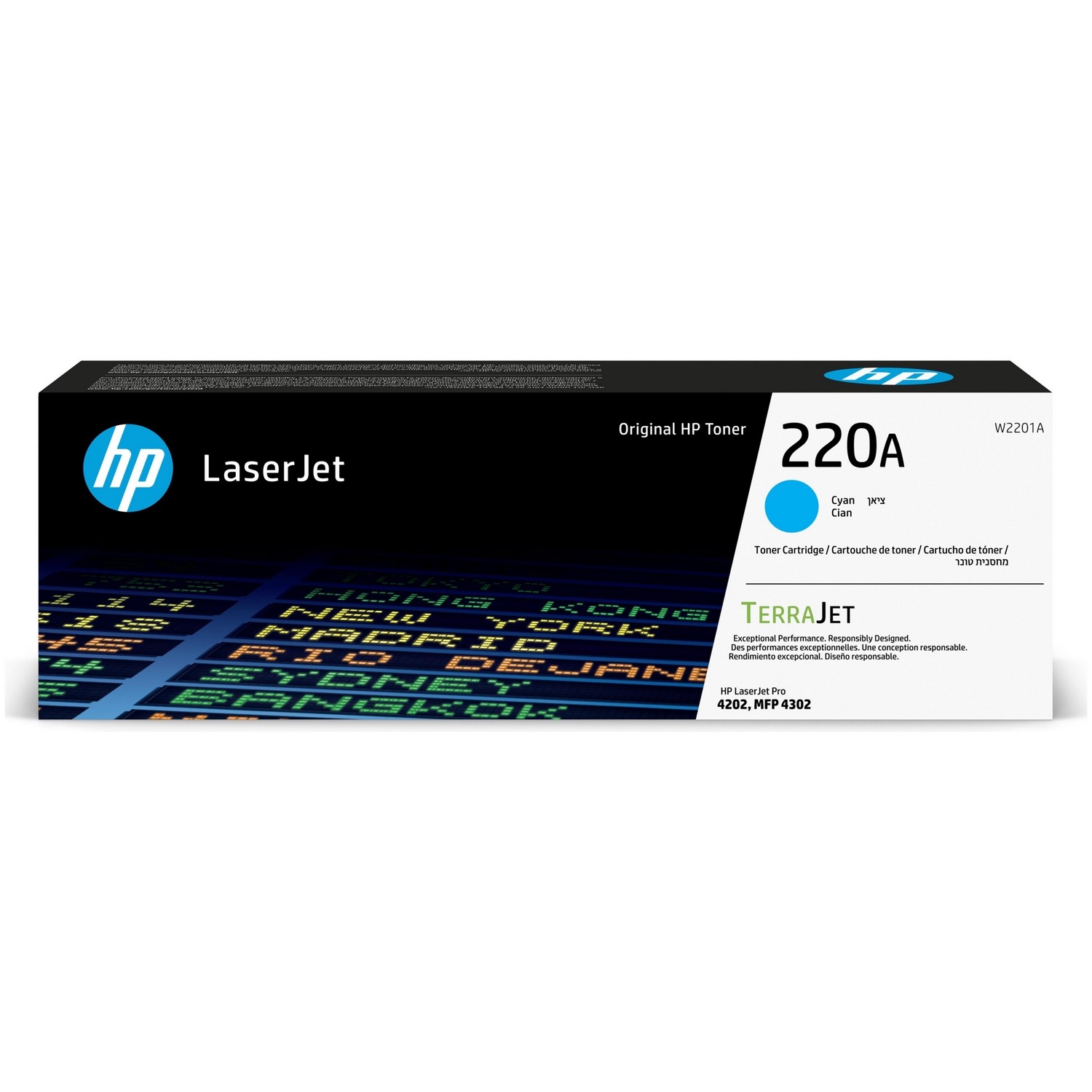 Oryginał Toner HP 220A (W2201A) błękitny