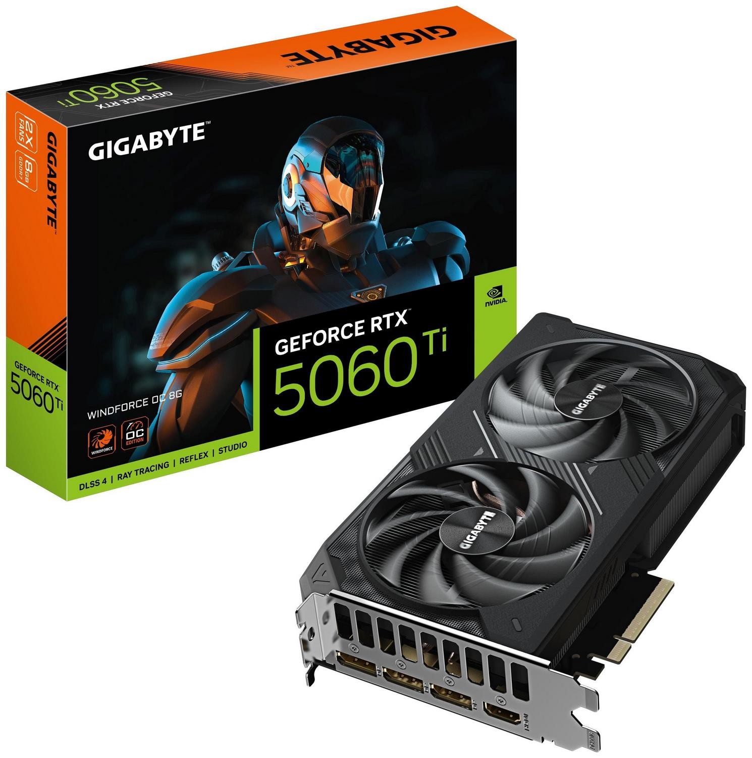 Gigabyte GeForce RTX 5060 Ti WINDFORCE OC 8GB DLSS 4