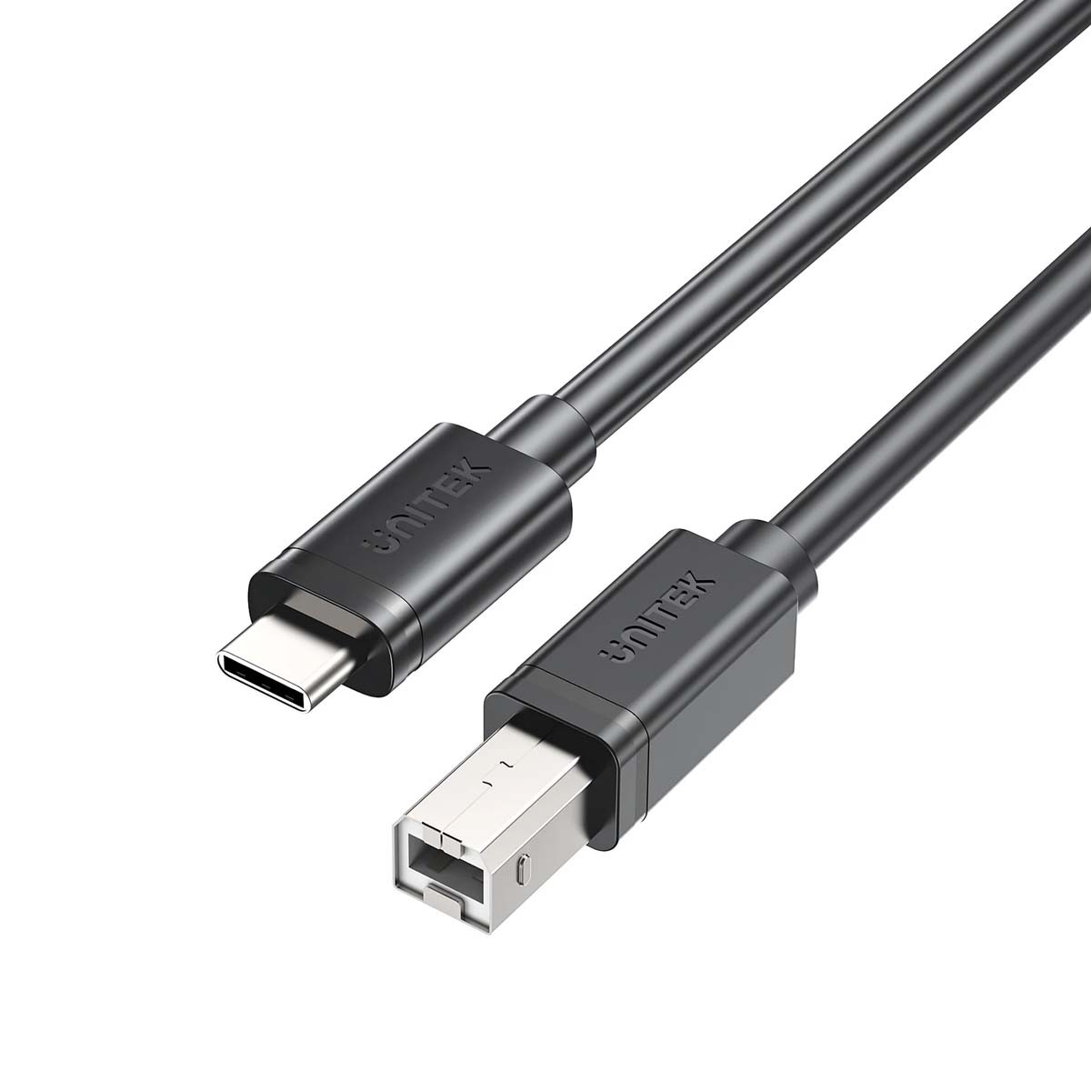 Unitek kabel do drukarki USB C na USB B 2.0 czarny 3m