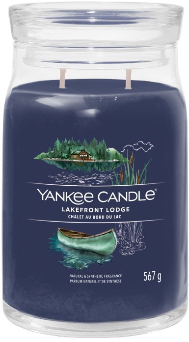 Świeczka duża Yankee Candle Signature Lakegront Lodge Świeca Duża 567g