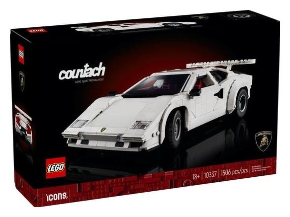 Klocki konstrukcyjne LEGO Icons 10337 Lamborghini Countach 5000 Quattrovalvole