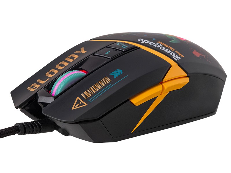 A4Tech Bloody W63 Max RENEGADE Midnight USB Activated czarny