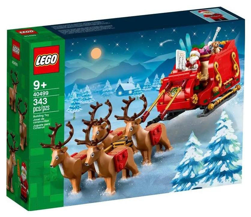 Klocki konstrukcyjne LEGO 40499 Sanie Świętego Mikołaja
