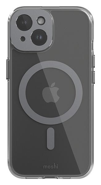 Etui typu plecki Moshi iGlaze MagSafe do iPhone 15 (Meteorite Gray)
