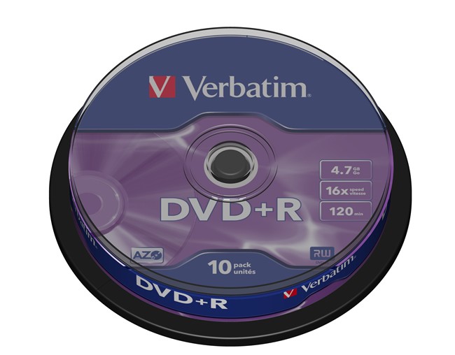 Płyta DVD+R Verbatim 10 szt