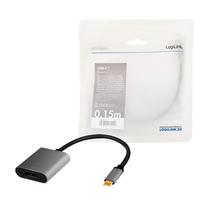 LogiLink USB 3.2 USB-C - Displayport