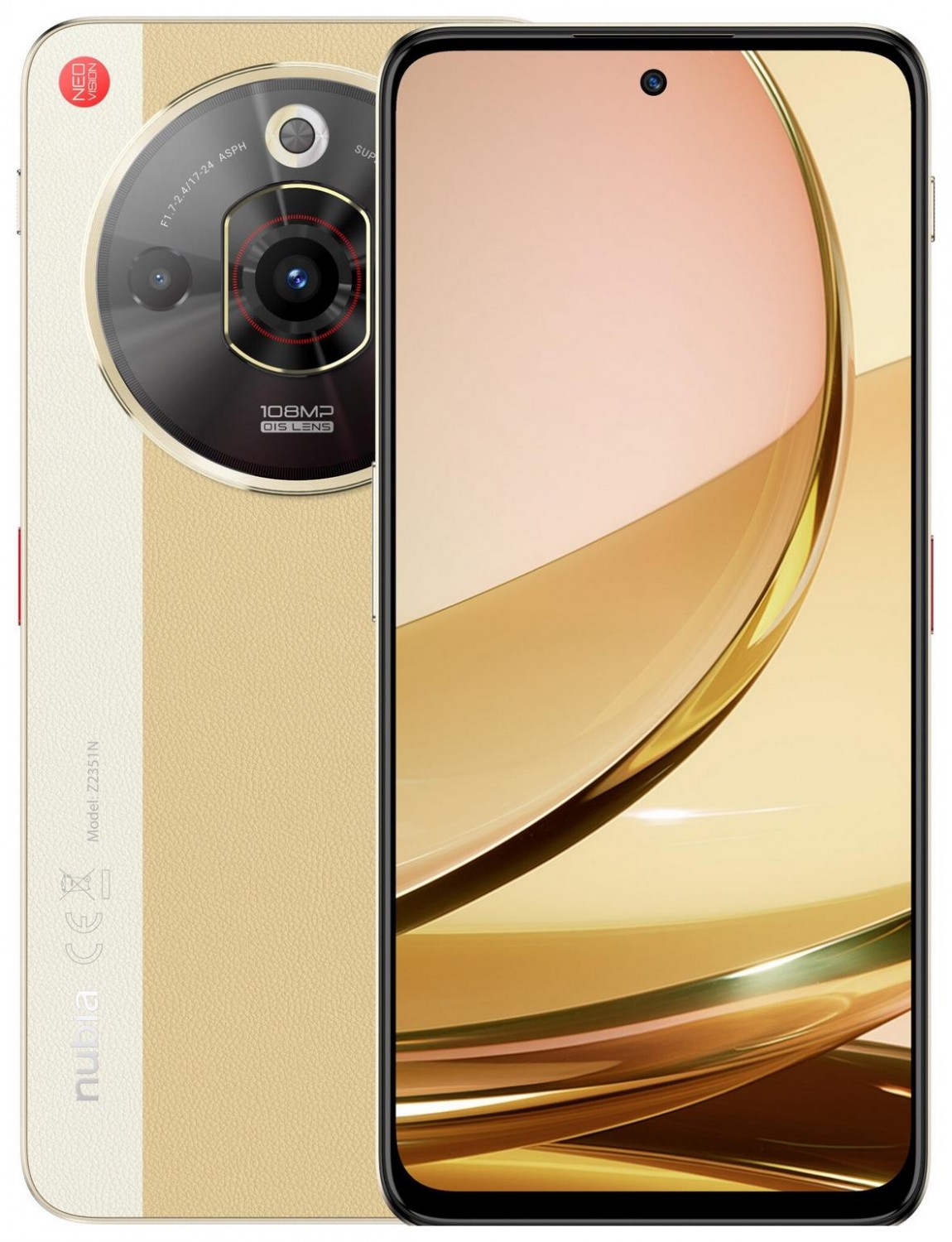 Nubia Focus Pro 5G 8/256GB brązowy