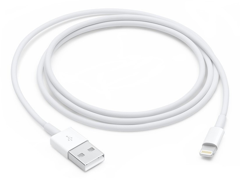 Apple USB-A - Lightning 1.0m biały