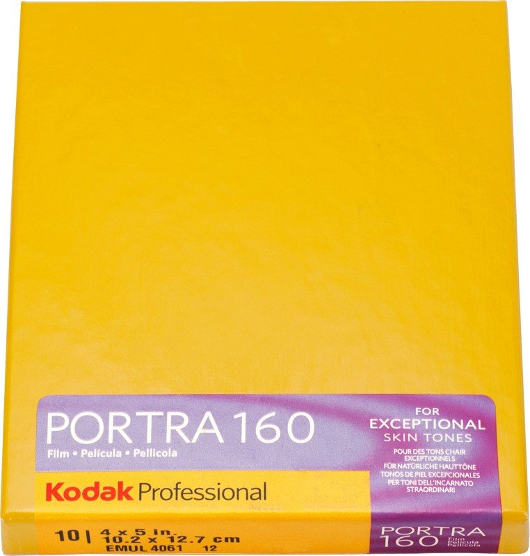 Negatyw KODAK Portra 160 4x5 10 Sheets