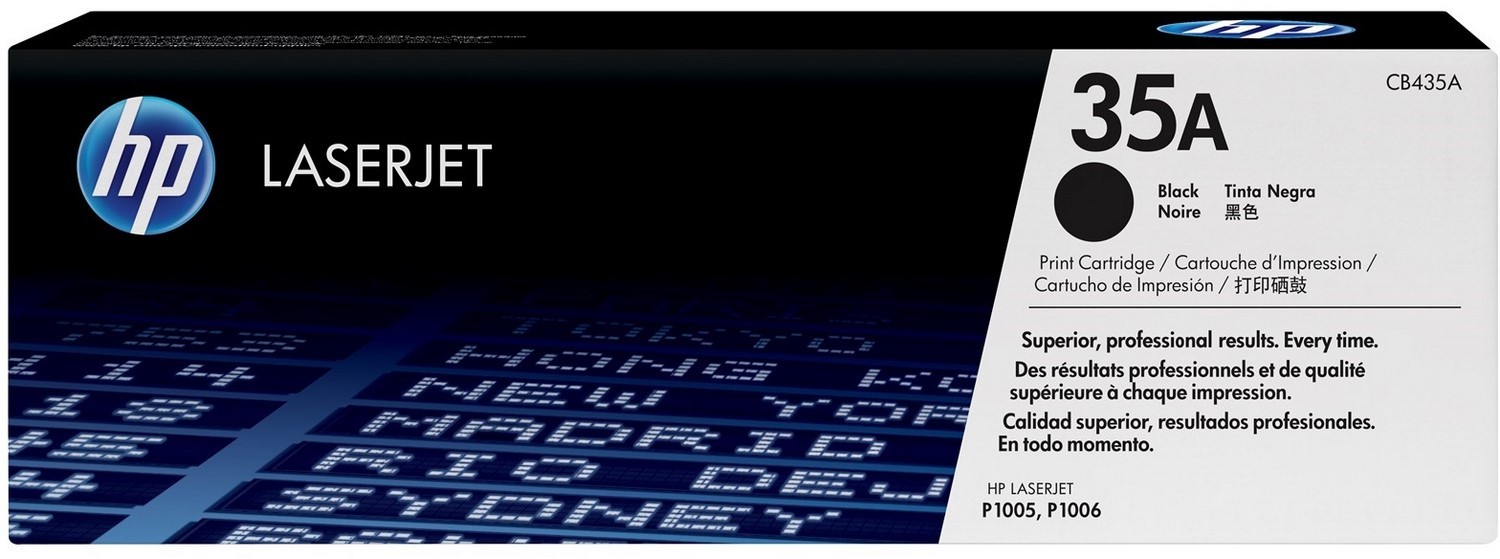 Oryginał Toner HP CB435A czarny