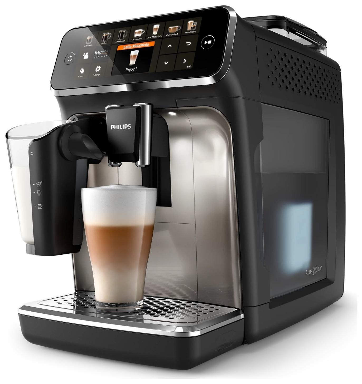 Ciśnieniowy automatyczny Philips 5400 EP5447/90 czarny