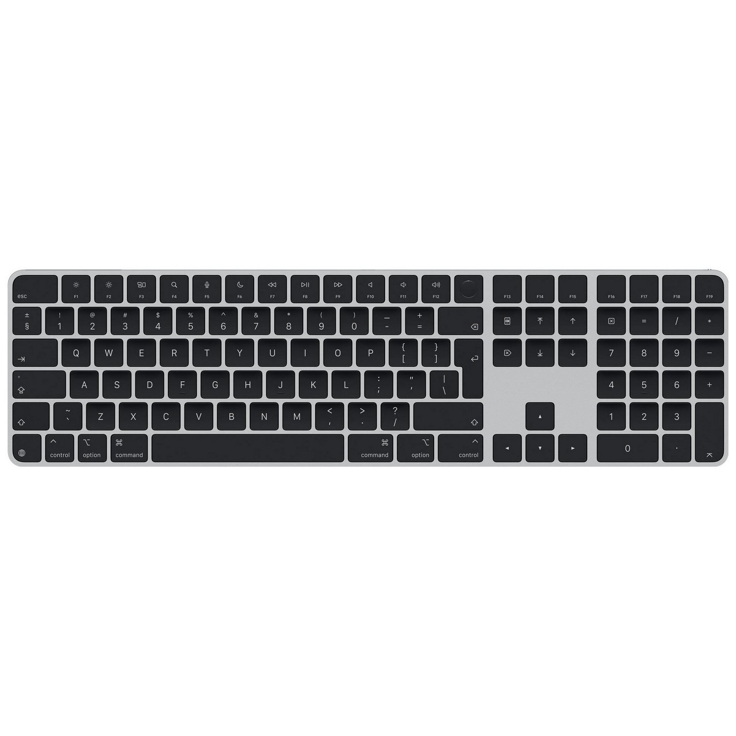 Magic Keyboard with Touch ID and Numeric Keypad for Mac models with Apple silicon Black