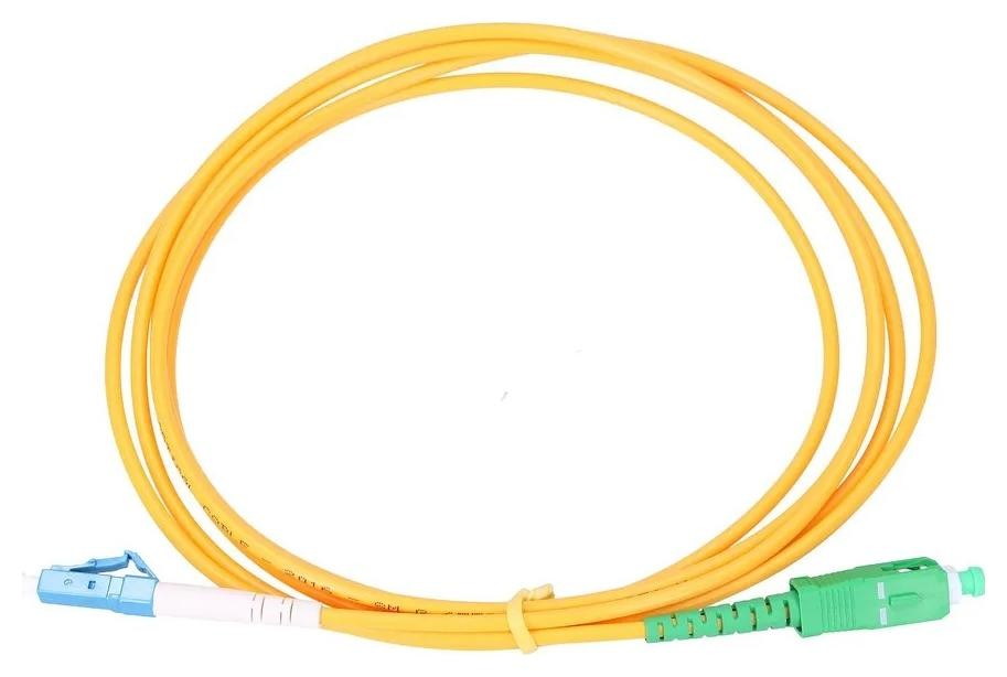 Jednomodowy Extralink SC/APC-LC/UPC | Jednomodowy, Simplex, G652D, 3mm, 5m