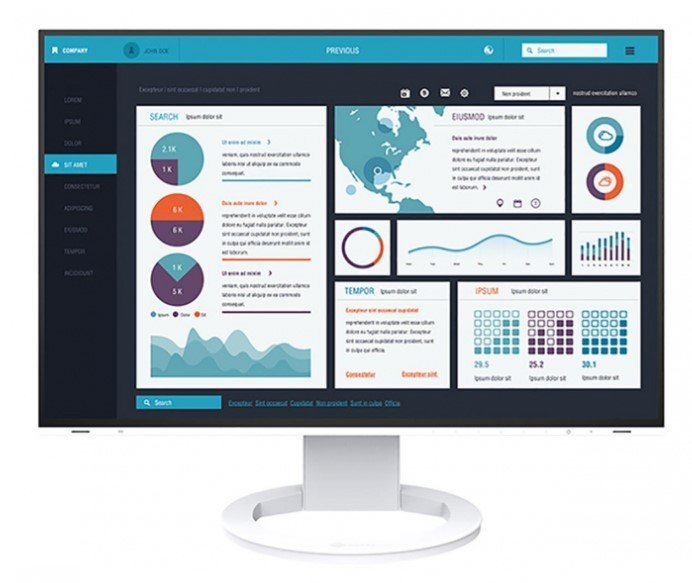 EIZO FlexScan EV2495-WT- 24,1'' | IPS | WXGA