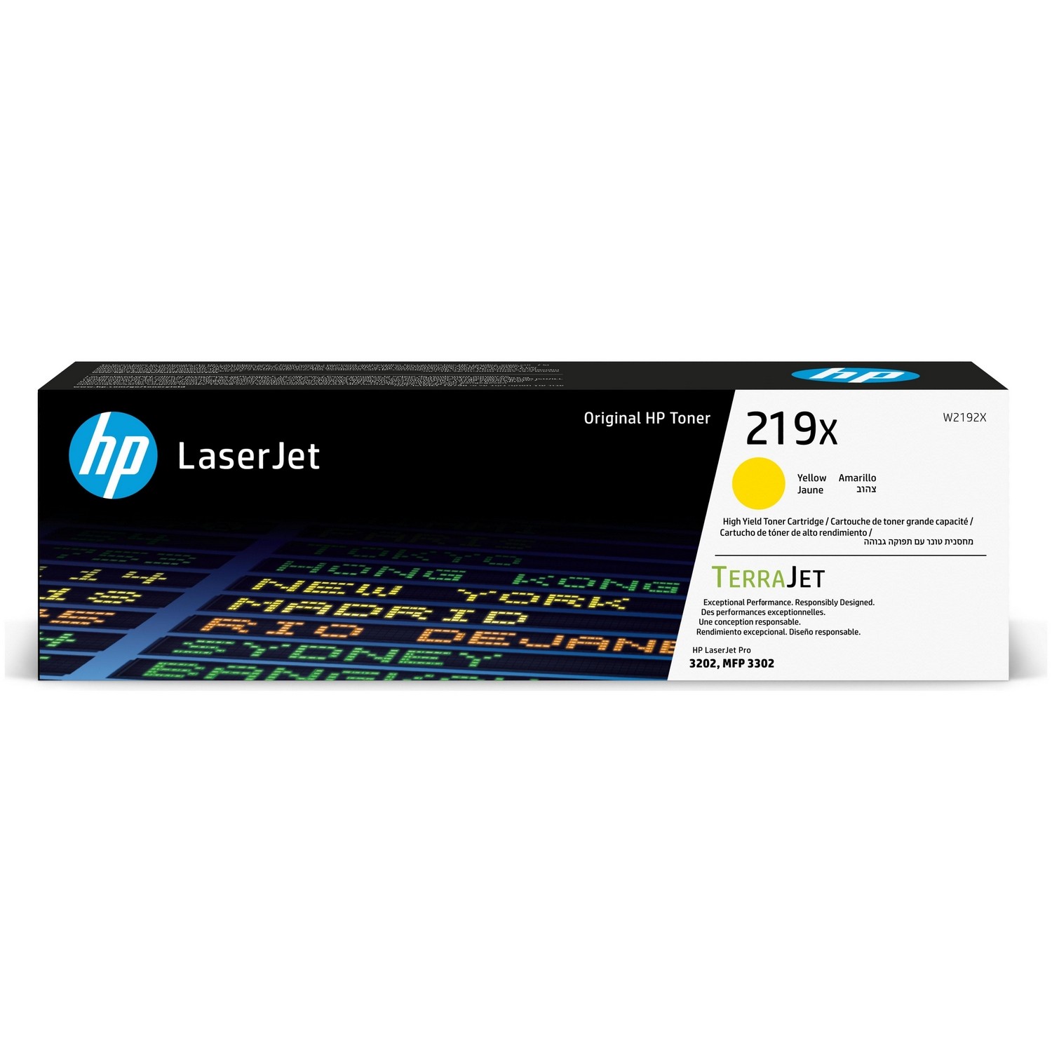 Oryginał Toner HP 219X (W2192X) żółty