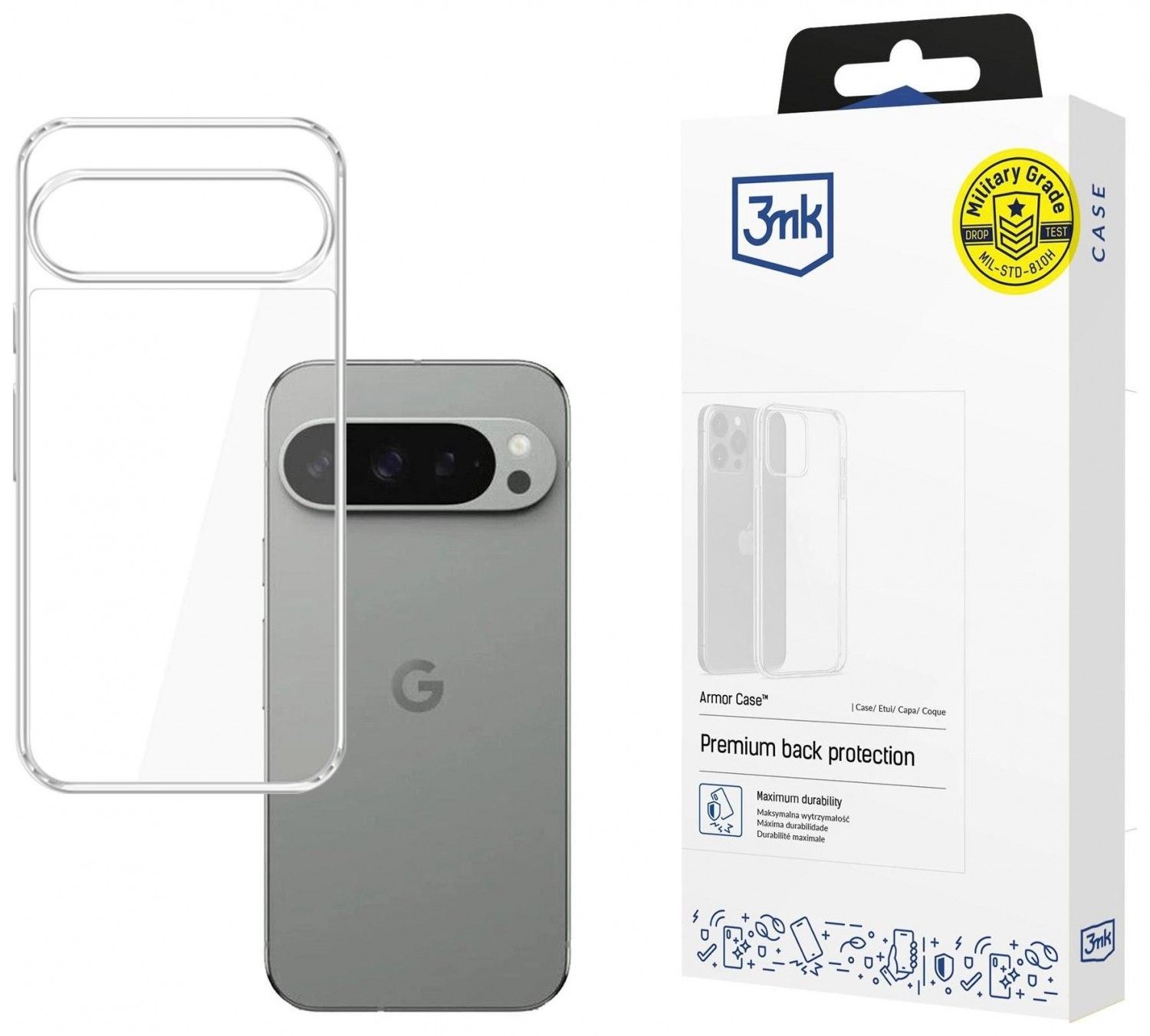 Etui typu plecki Google Pixel 10/Google Pixel 10 Pro - 3mk Armor Case