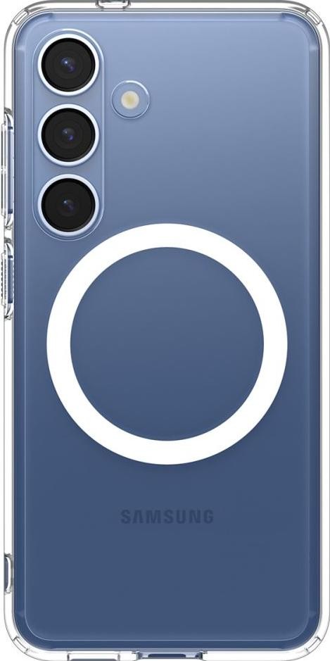 Etui typu plecki Spigen Ultra Hybrid Magsafe do Galaxy S25 przezroczysty