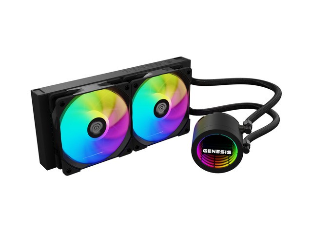 Genesis Hydria 240 ARGB czarne