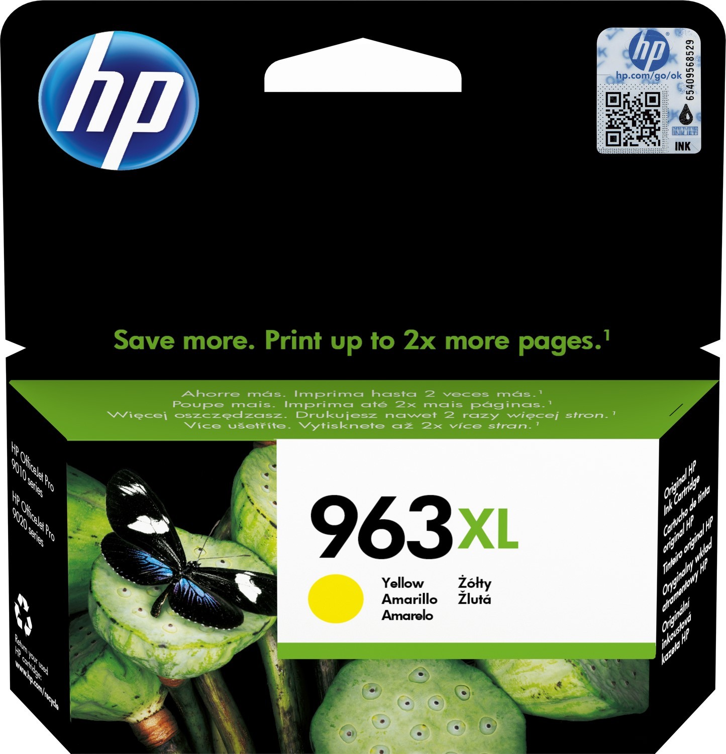 Oryginał HP 963XL żółty 3JA29AE Instant Ink