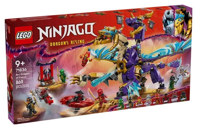 Klocki konstrukcyjne LEGO Ninjago 71836 Arcysmok skupienia