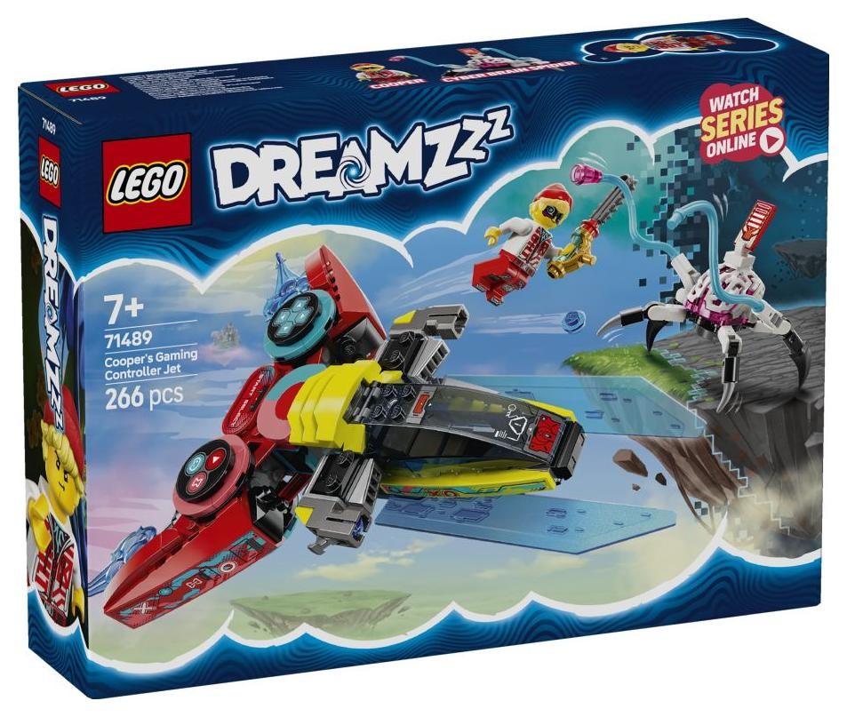 Klocki konstrukcyjne LEGO Dreamzzz 71489 Odrzutowy kontroler Coopera