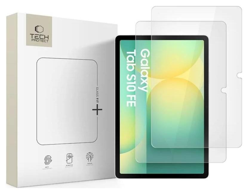 Tech-Protect Glass Fit+ do Samsung Galaxy TAB S7/S8/S9 11.0/S9 FE/S10 FE 10.9 przezroczysty - 2 szt.