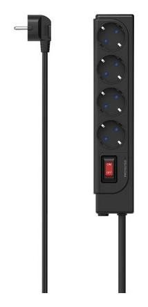 Hama antyprzepięciowa 4 gniazda SCHUKO,1,5M