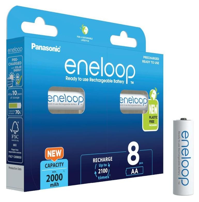 Panasonic Eneloop AA 2000mAh 8 szt