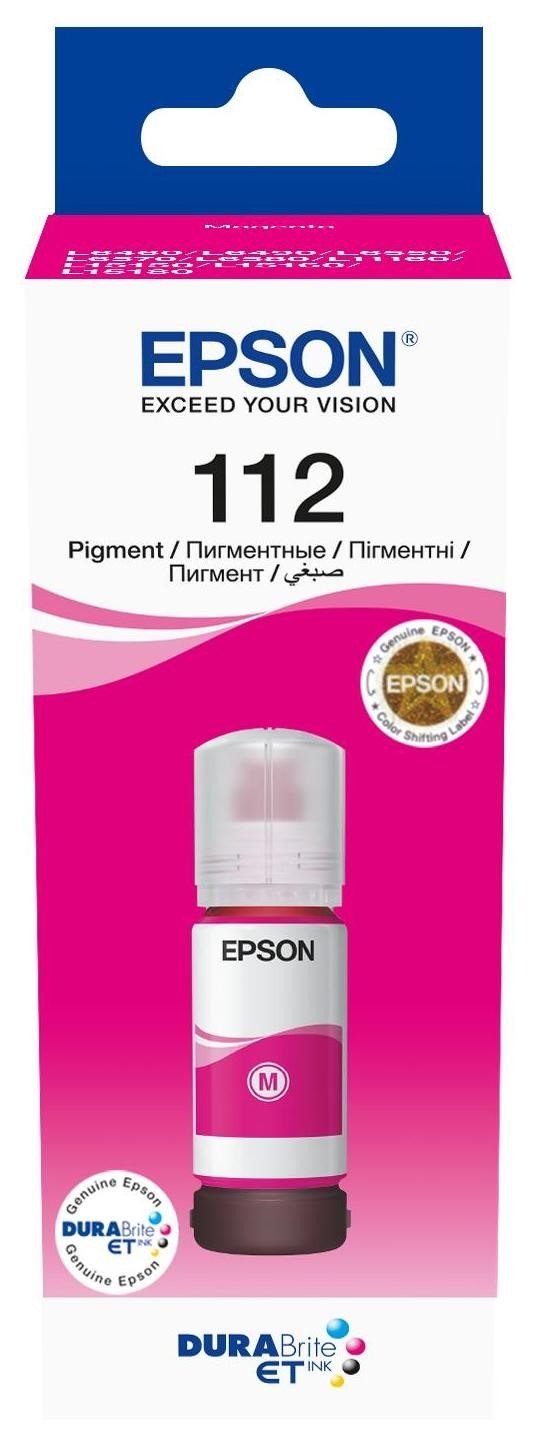 Oryginał Epson 112 EcoTank purpurowy