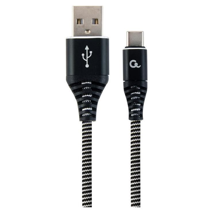 Gembird kabel USB 2.0 - typ C (AM/CM) 1m czarno-biały