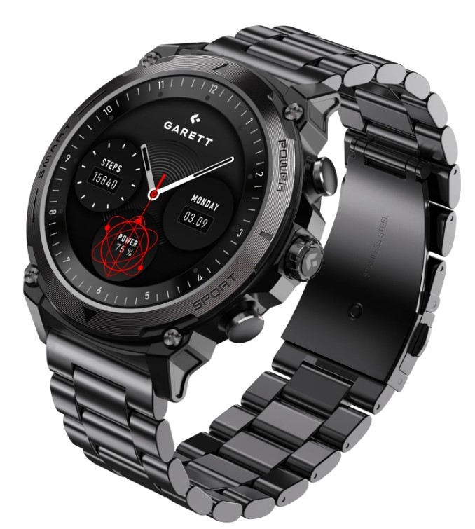 Garett Atom Srebrny stalowy