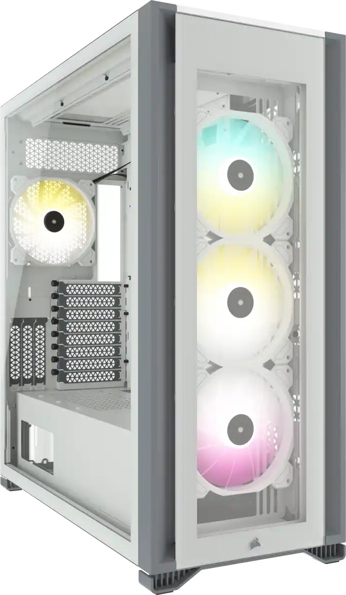 Corsair iCUE 7000X RGB Tempered Glass White CC-9011227-WW