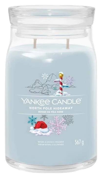 Świeczka duża Yankee Candle Signature North Pole Hideaway Świeca Duża 567g