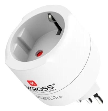 Adapter SKROSS z Polski do Włoch, Szwajcarii, Brazylii