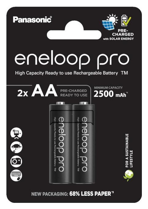 Panasonic Eneloop PRO AA 2500mAh 2 szt