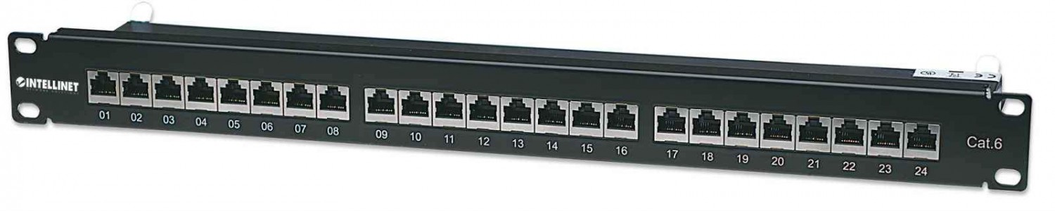 Patch panel Intellinet 720038 Patch Panel Cat6 STP 24x RJ45