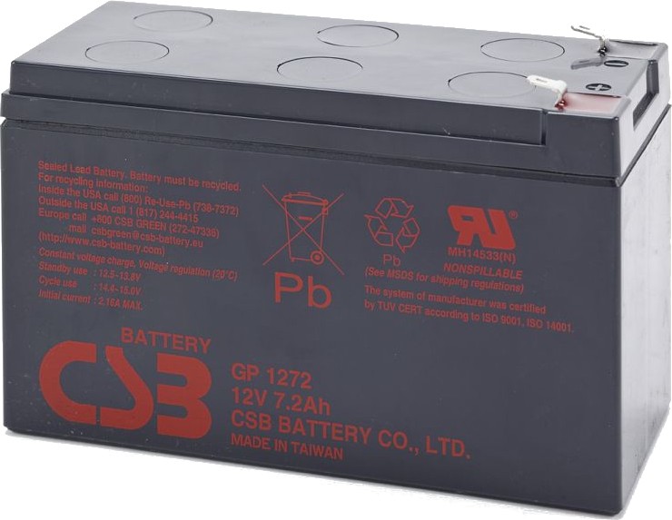 CSB GP 1272 F2 12V 7.2Ah