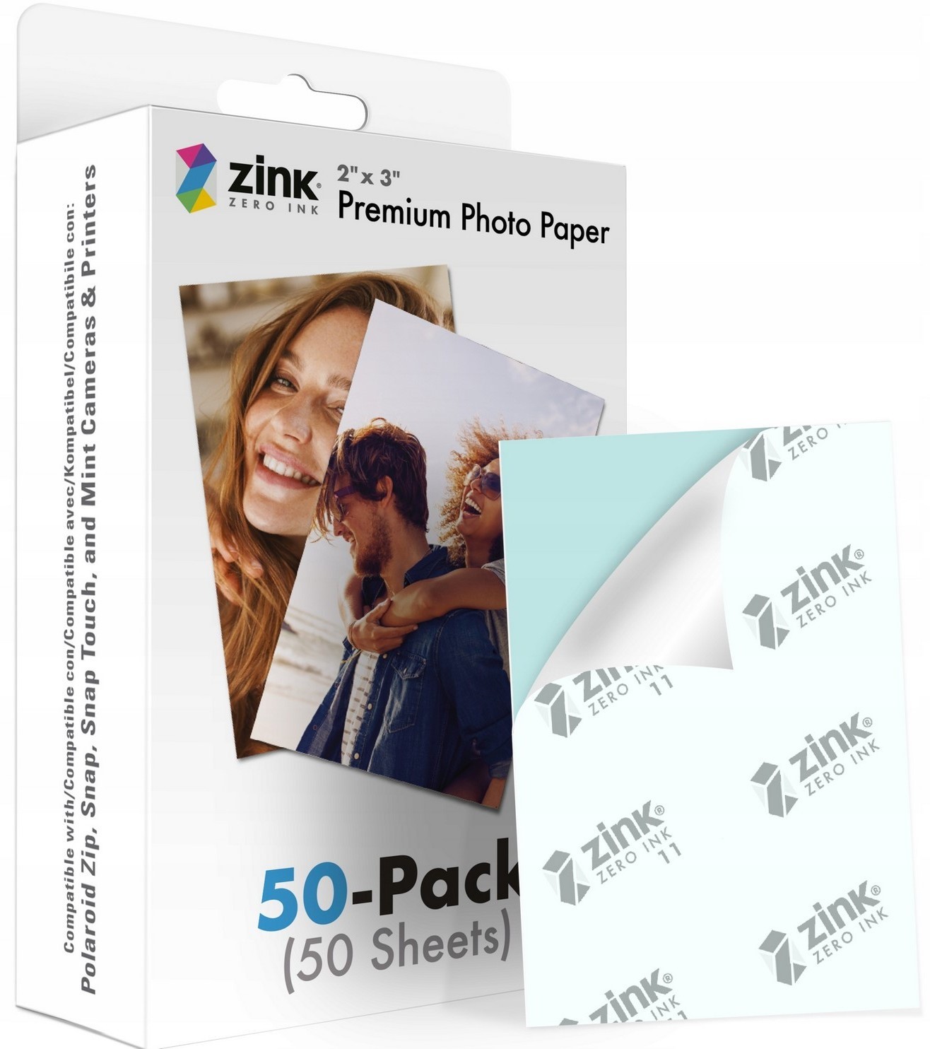 ZINK Premium Photo Paper 2x3'' 50 zdjęć