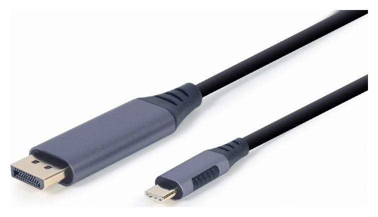 Gembird USB-C 3.0 do DisplayPort 1.8m (szary)