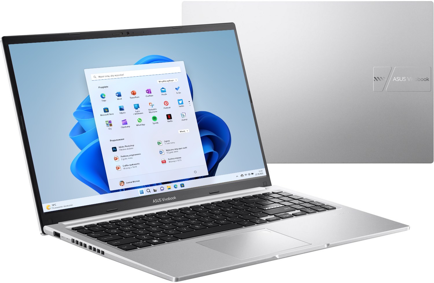 ASUS VivoBook 15 M1502YA-BQ336W - Ryzen 5-7430U | 15,6'' | 16GB | 512GB | GP36 | Win11 | Srebrny